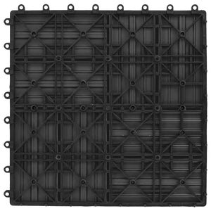 Πλάκα Κατασκευής 11 pcs Γκρι 30 x 30 cm WPC - Pakobazaar