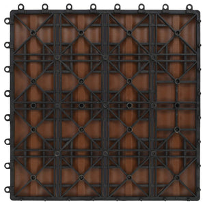 Πλάκα Κατασκευής 3D Σχεδίαση 11 pcs Ανοιχτό καφέ 30 x 30 cm WPC - Pakobazaar