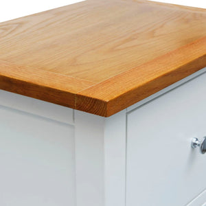 Κομοδίνο 36 x 30 x 47 εκ. από Μασίφ Ξύλο Δρυός - PAKOBAZAAR