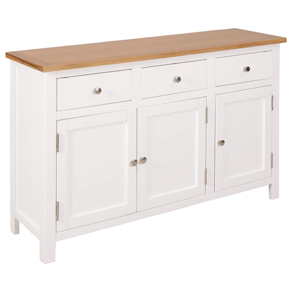 Μπουφές 110 x 33,5 x 70 εκ. από Μασίφ Ξύλο Δρυός - PAKOBAZAAR