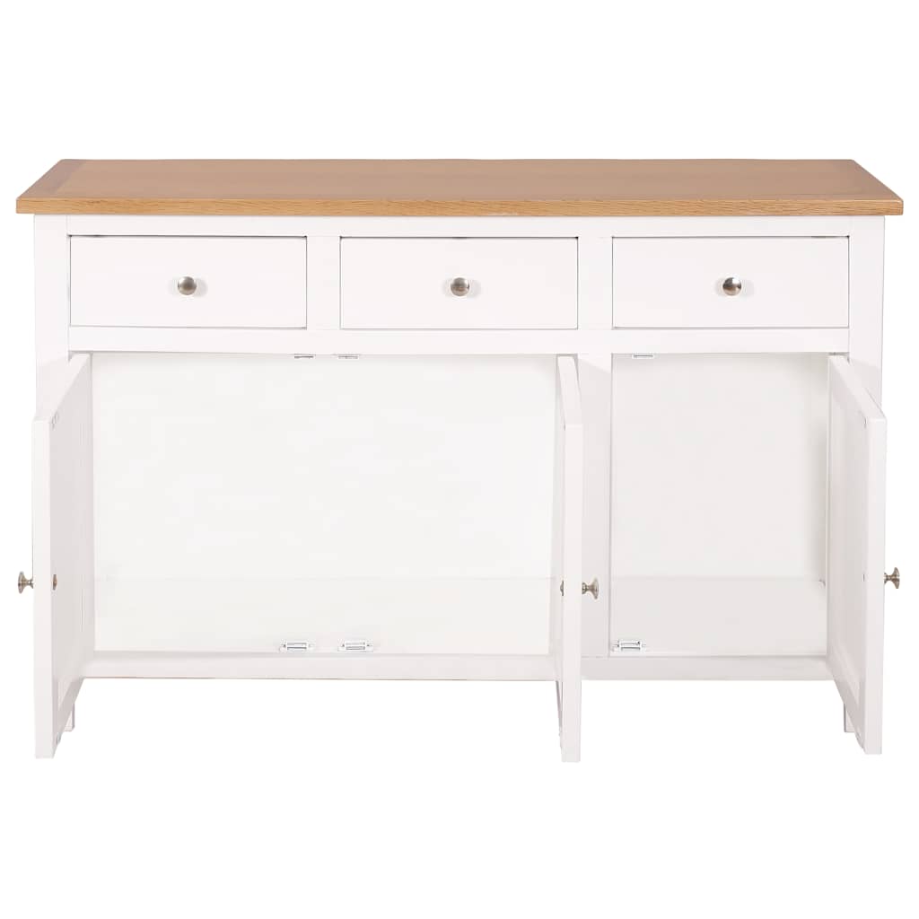 Μπουφές 110 x 33,5 x 70 εκ. από Μασίφ Ξύλο Δρυός - PAKOBAZAAR