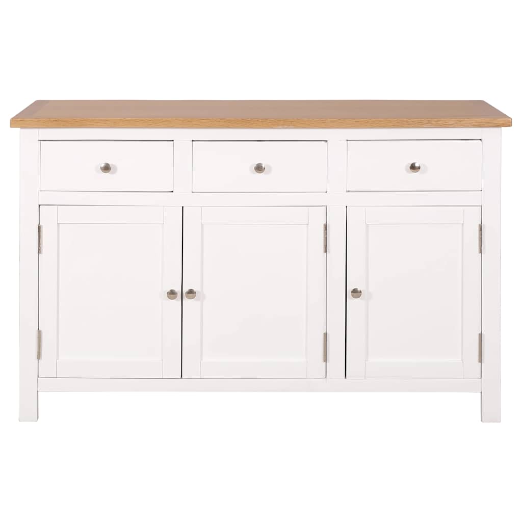 Μπουφές 110 x 33,5 x 70 εκ. από Μασίφ Ξύλο Δρυός - PAKOBAZAAR