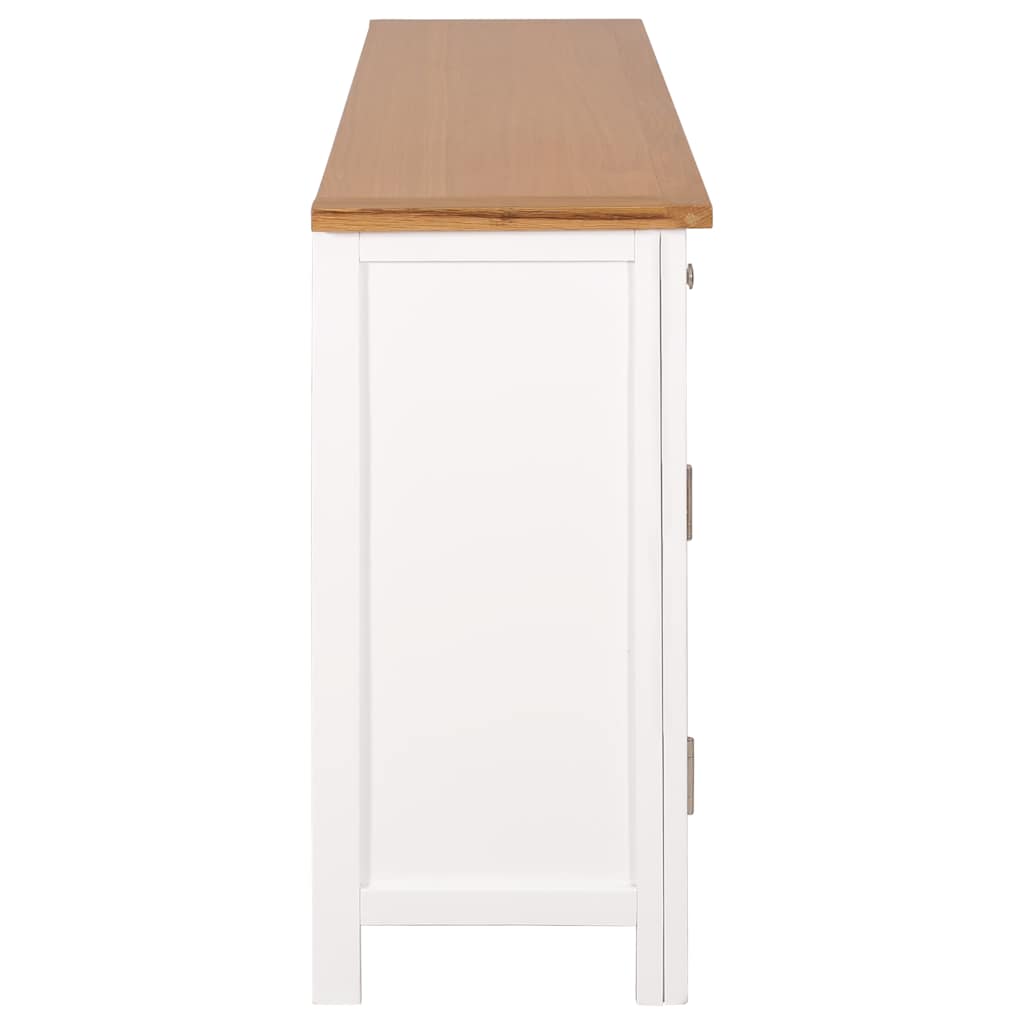Μπουφές 110 x 33,5 x 70 εκ. από Μασίφ Ξύλο Δρυός - PAKOBAZAAR