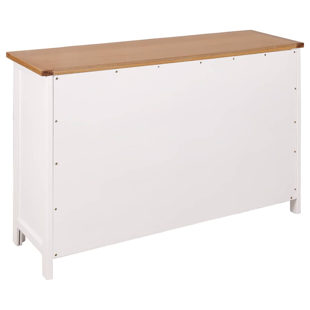 Μπουφές 110 x 33,5 x 70 εκ. από Μασίφ Ξύλο Δρυός - PAKOBAZAAR
