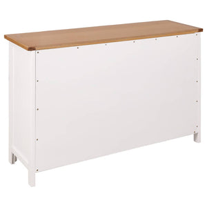 Μπουφές 110 x 33,5 x 70 εκ. από Μασίφ Ξύλο Δρυός - PAKOBAZAAR