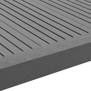 Γωνίες Deck 5 τεμ Γκρι 170 εκ. από WPC - Pakobazaar