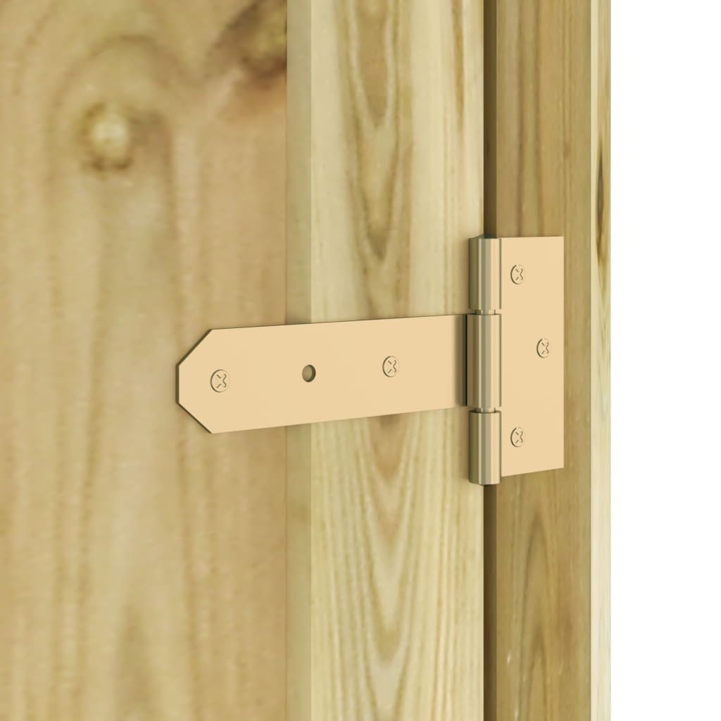 Αποθήκη Εργαλείων Κήπου 182x76x175 εκ. Εμποτισμένο Ξύλο Πεύκου