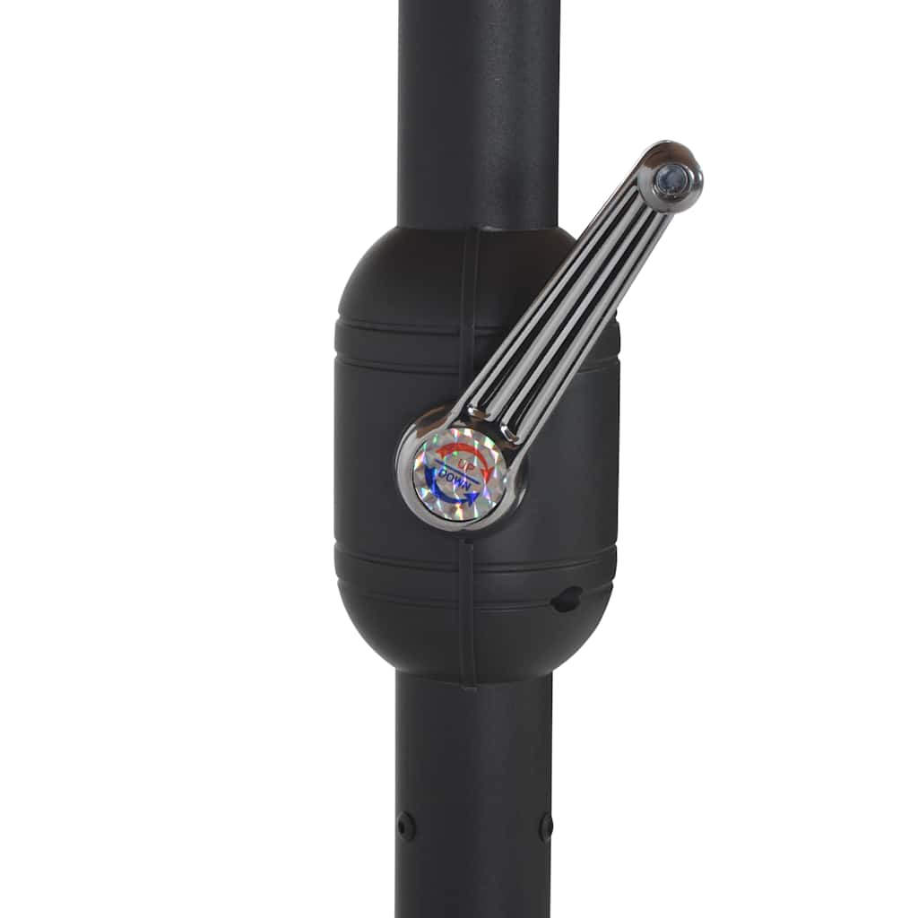 Ομπρέλα Κήπου Χρώμα Taupe 460 x 270 εκ. με Ιστό Αλουμινίου - Pakobazaar