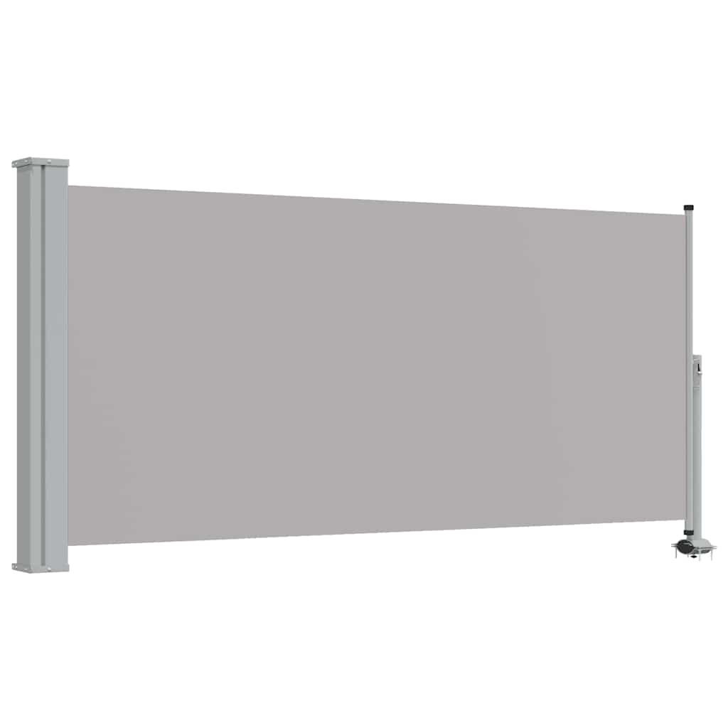 Σκίαστρο Πλαϊνό Συρόμενο Βεράντας Γκρι 120 x 300 εκ.