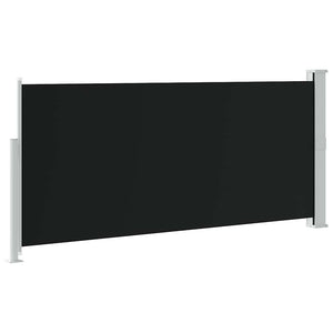Σκίαστρο Πλαϊνό Συρόμενο Μαύρο 140 x 300 εκ. - Pakobazaar