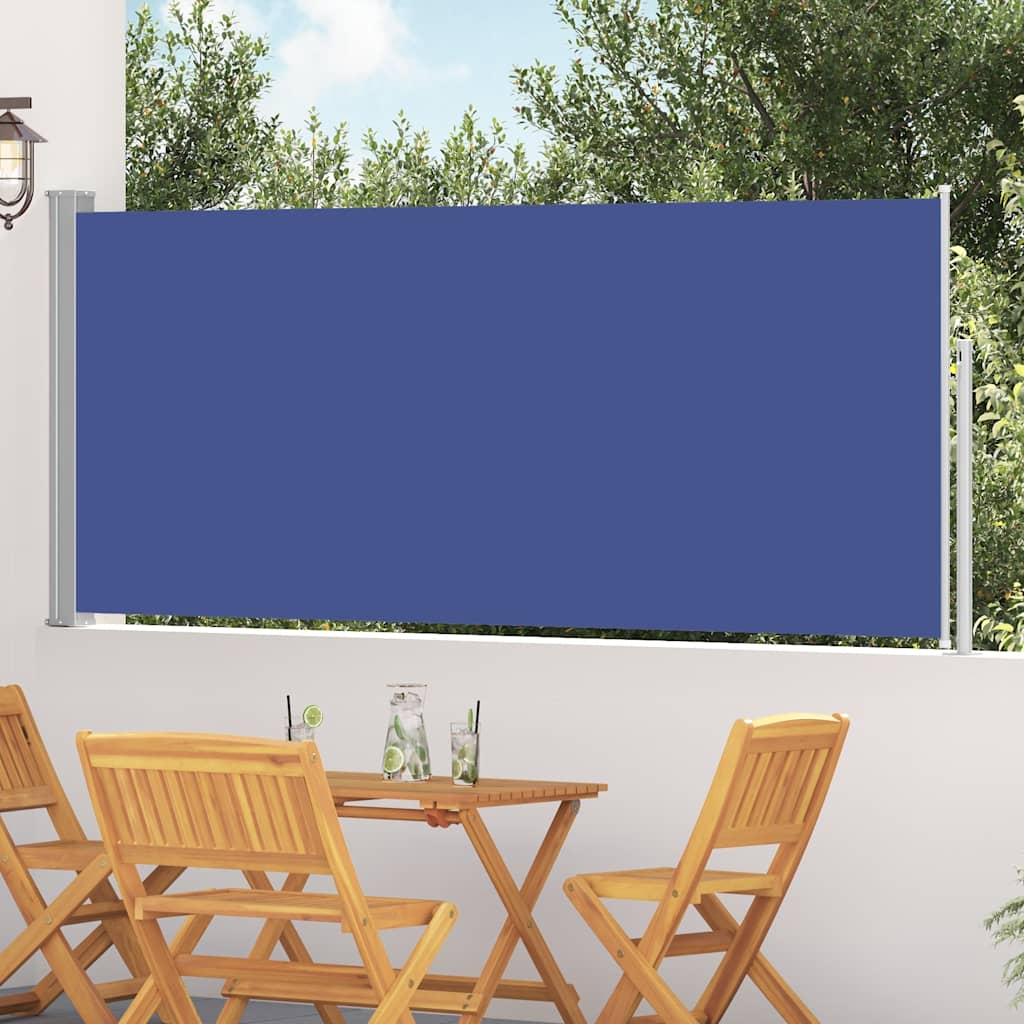 Σκίαστρο Πλαϊνό Συρόμενο Μπλε 120 x 300 εκ.