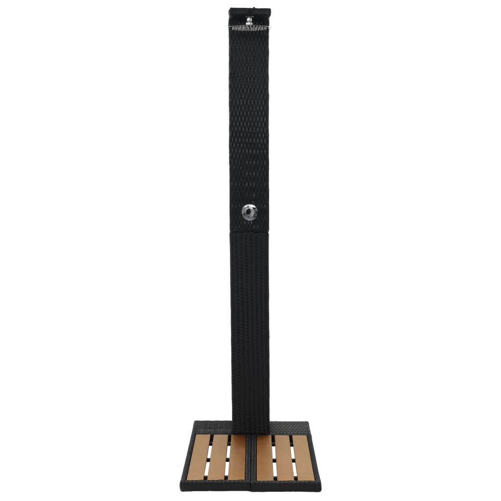 Ντουζιέρα Κήπου από Συνθετικό Ρατάν/WPC - Pakobazaar