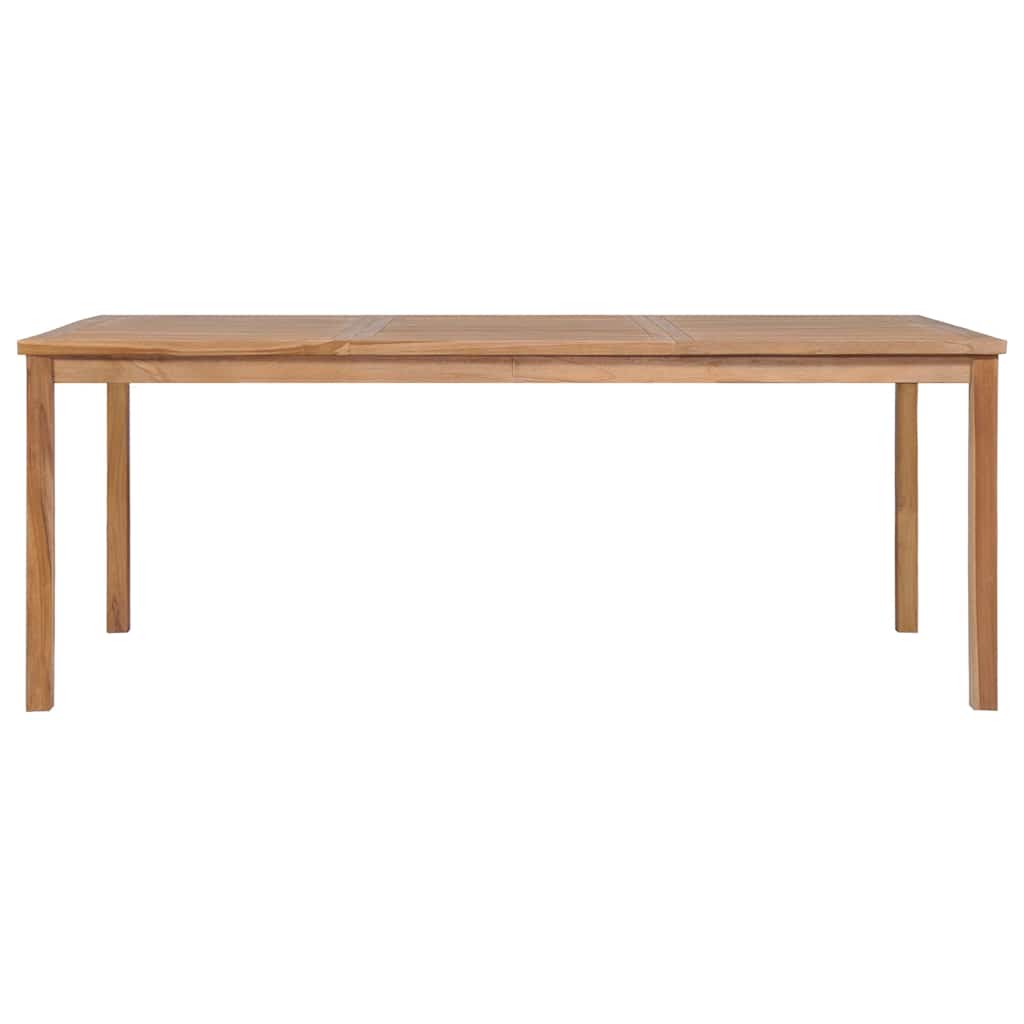 Τραπέζι Κήπου 200 x 100 x 77 εκ. από Μασίφ Ξύλο Teak - Pakobazaar