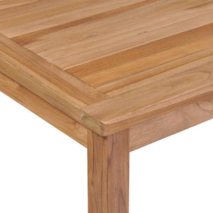 Τραπέζι Κήπου 200 x 100 x 77 εκ. από Μασίφ Ξύλο Teak - Pakobazaar