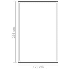 Θερμοκήπιο 302 x 190 x 195 εκ. 11,19 μ³ Αλουμινίου - Pakobazaar
