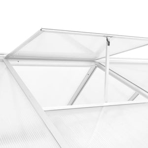 Θερμοκήπιο 362 x 190 x 195 εκ. 13,41 μ³ Αλουμινίου - Pakobazaar