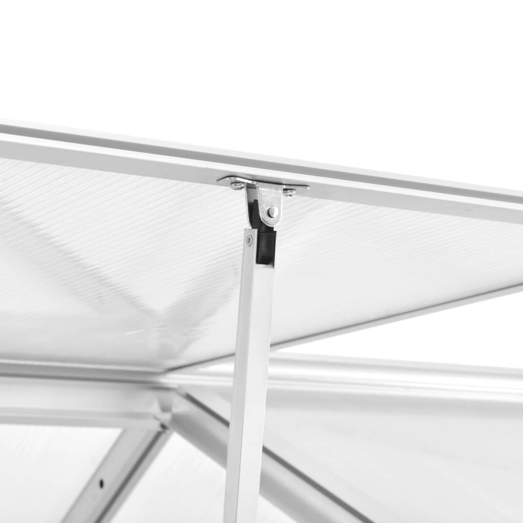Θερμοκήπιο 362 x 190 x 195 εκ. 13,41 μ³ Αλουμινίου - Pakobazaar