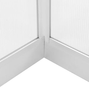 Θερμοκήπιο 362 x 190 x 195 εκ. 13,41 μ³ Αλουμινίου - Pakobazaar