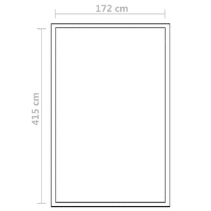 Θερμοκήπιο 421 x 190 x 195 εκ. 15,6 μ³ Αλουμινίου - Pakobazaar