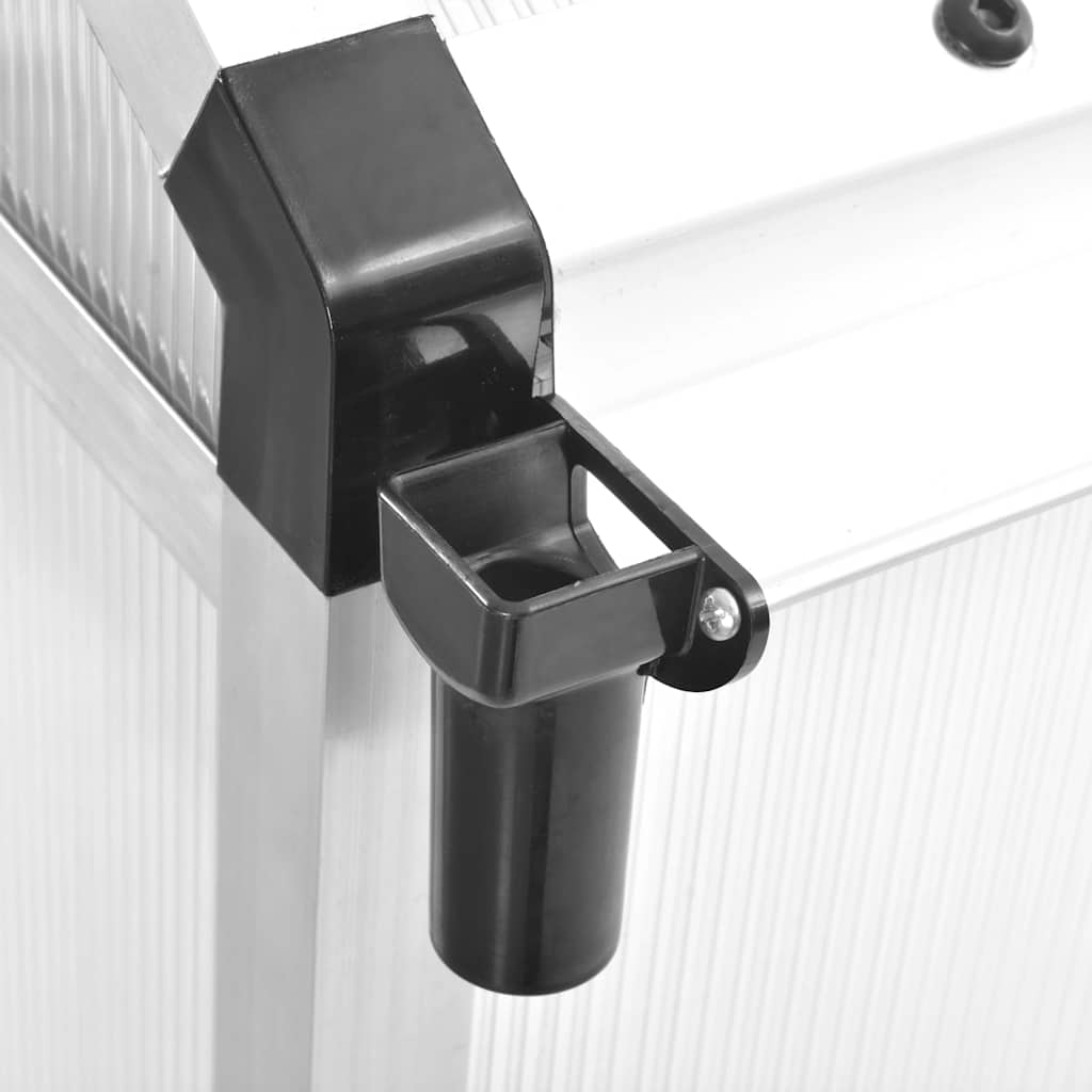 Θερμοκήπιο 421 x 190 x 195 εκ. 15,6 μ³ Αλουμινίου - Pakobazaar