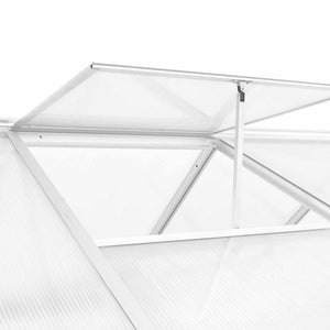 Θερμοκήπιο 421 x 190 x 195 εκ. 15,6 μ³ Αλουμινίου - Pakobazaar