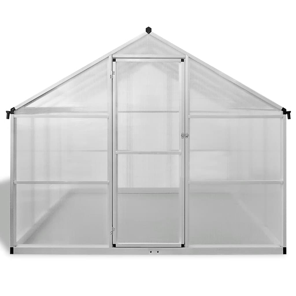 Θερμοκήπιο 481 x 250 x 195 εκ. 23,44 μ³ Αλουμινίου - Pakobazaar