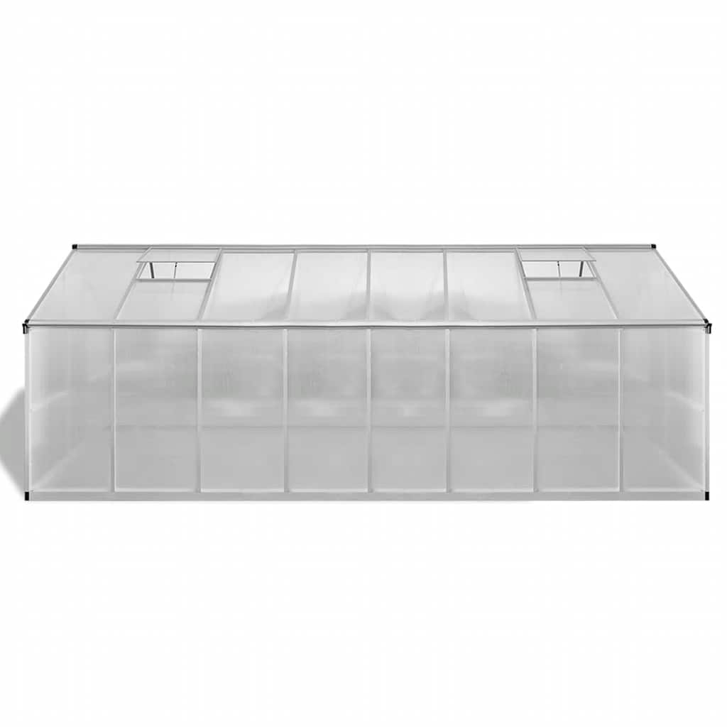 Θερμοκήπιο 481 x 250 x 195 εκ. 23,44 μ³ Αλουμινίου - Pakobazaar