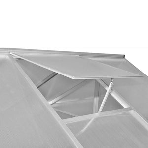 Θερμοκήπιο 481 x 250 x 195 εκ. 23,44 μ³ Αλουμινίου - Pakobazaar