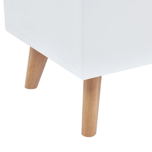 Μπουφές Λευκός 160 x 40 x 70 εκ. από MDF - Pakobazaar