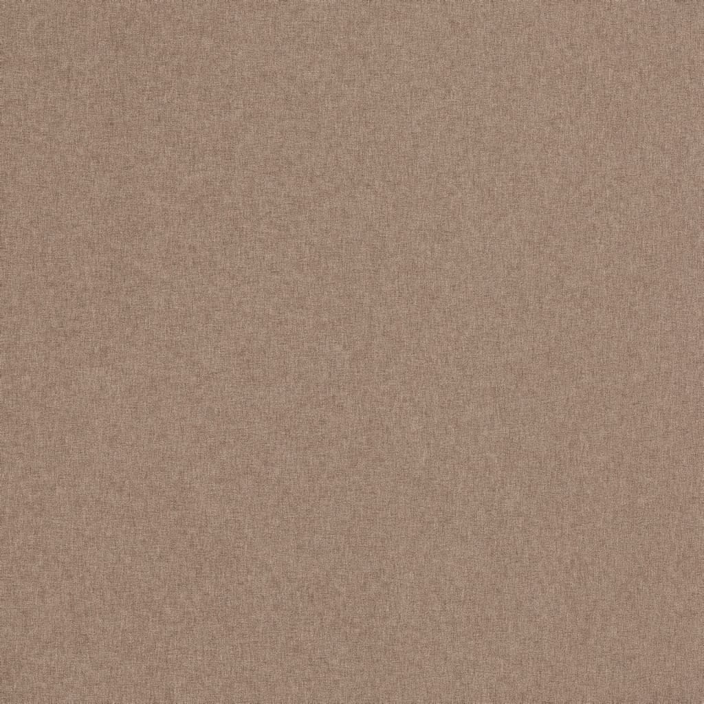 Πάνελ Περίφραξης με 2 Στύλους Χρώμα Taupe 180x180 εκ Υφασμάτινο