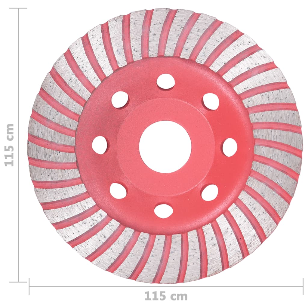 Δίσκος Λείανσης Αδαμάντινος με Turbo 115 χιλ. - Pakobazaar