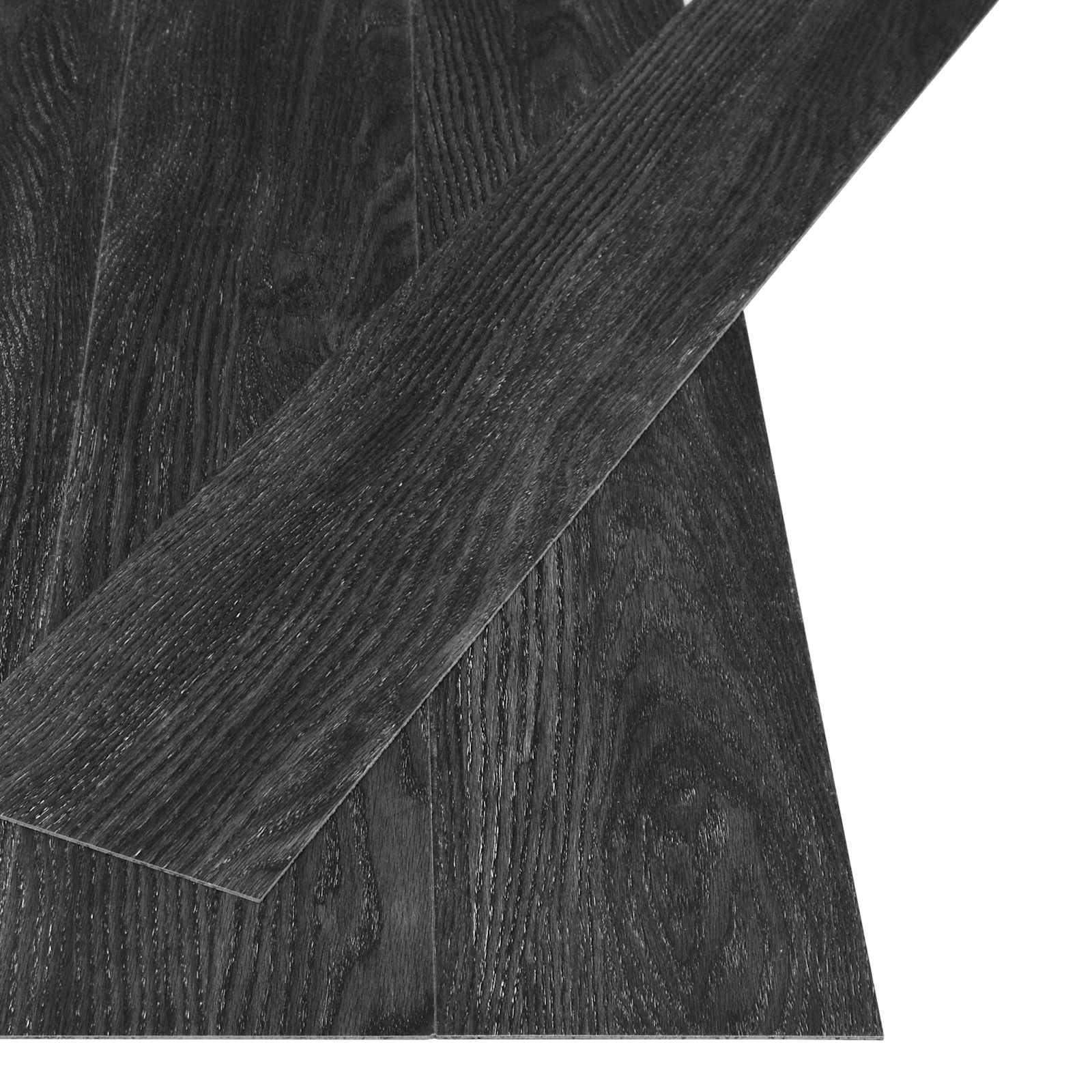 Αυτοκόλλητη Πλάκα Δαπέδου Φύση 32 pcs Ανθρακί 4,46 τ.μ. PVC - Pakobazaar