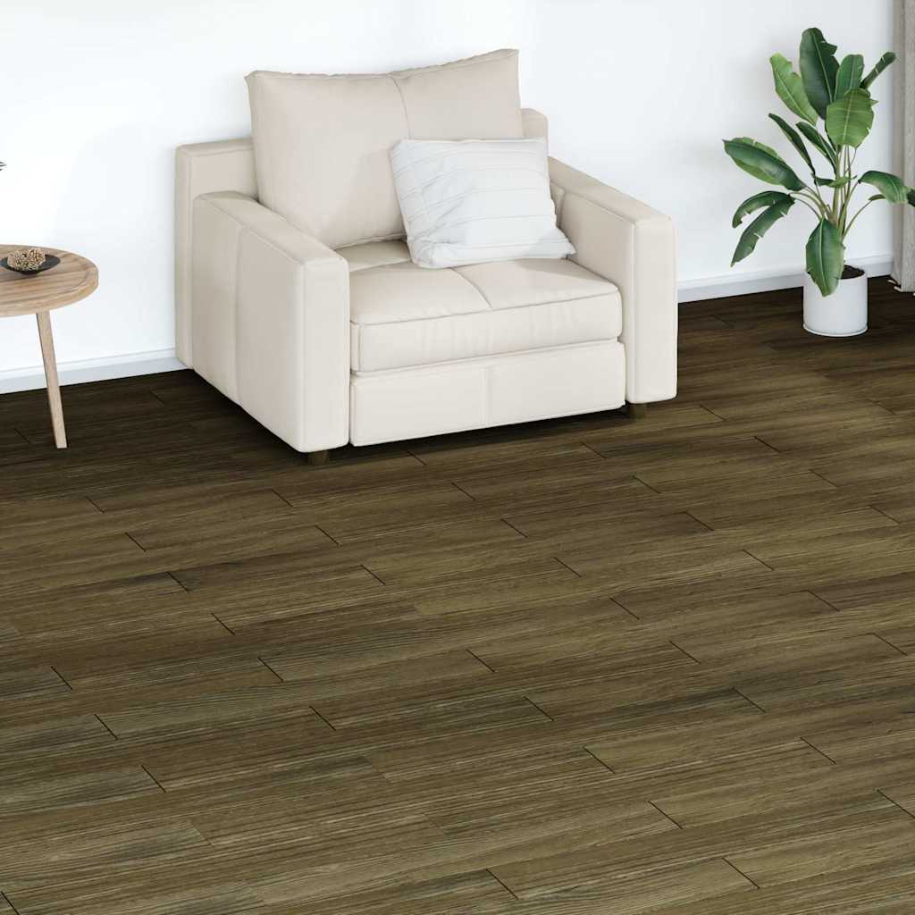Δάπεδο Αυτοκόλλητο Καφέ 4,46 μ² 3 χιλ. από PVC - Pakobazaar