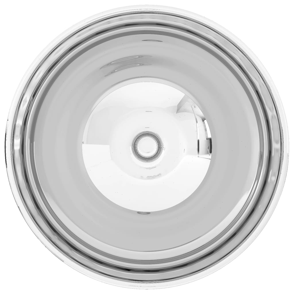 Νιπτήρας Ασημί 32,5 x 14 εκ. Κεραμικός - PAKOBAZAAR