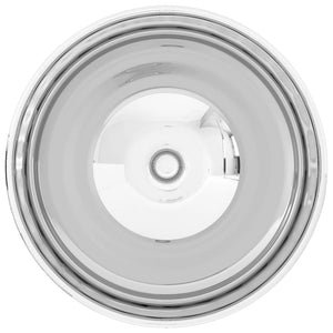 Νιπτήρας Ασημί 32,5 x 14 εκ. Κεραμικός - PAKOBAZAAR