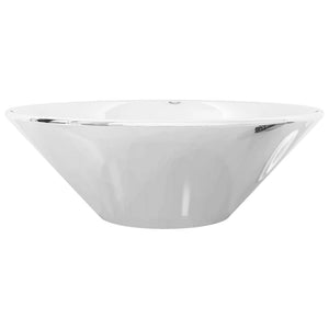 Νιπτήρας Ασημί 42 x 14 εκ. Κεραμικός - PAKOBAZAAR