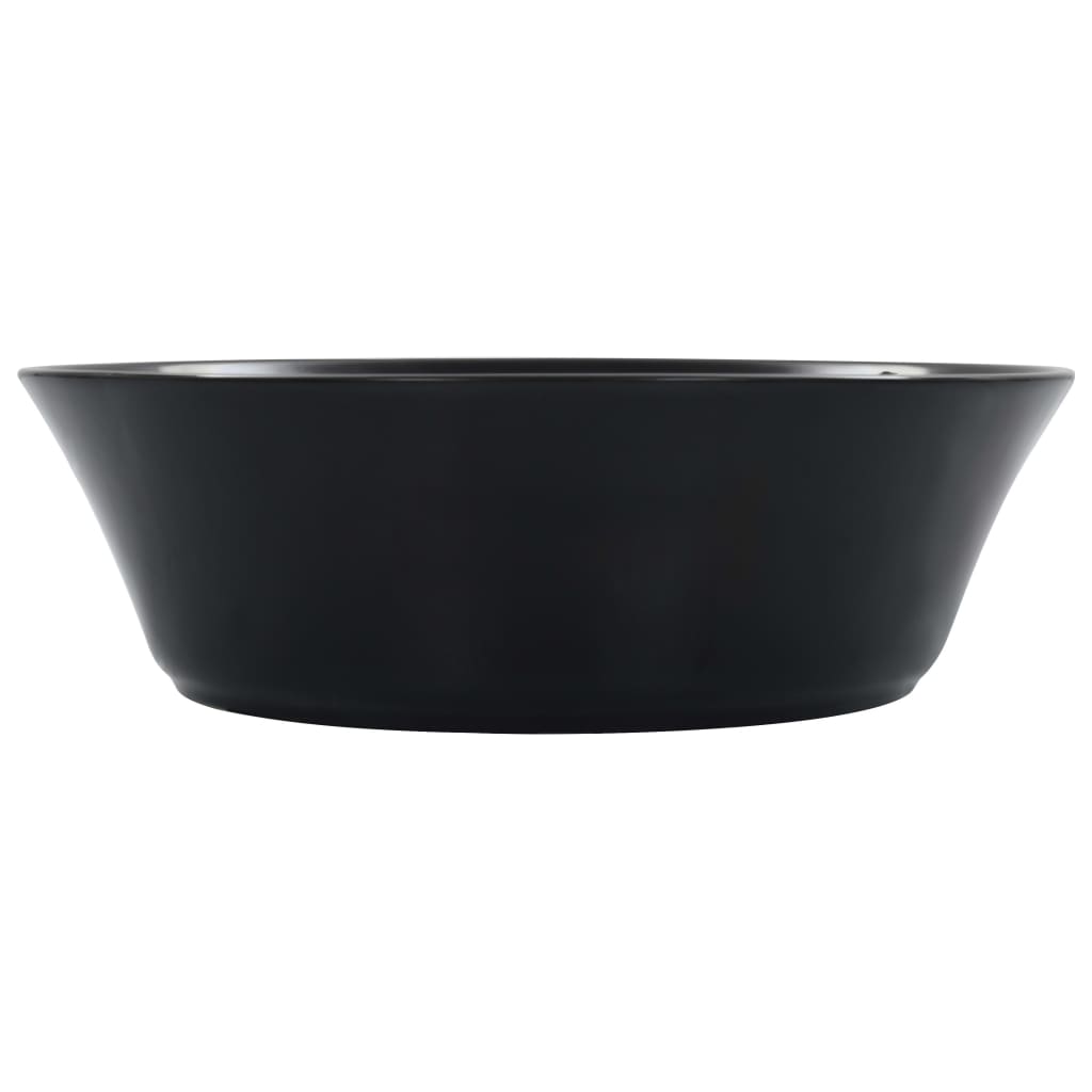 Νιπτήρας Μαύρος 41 x 12,5 εκ. Κεραμικός - PAKOBAZAAR