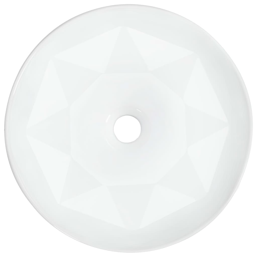 Νιπτήρας Λευκός 36 x 14 εκ. Κεραμικός - PAKOBAZAAR