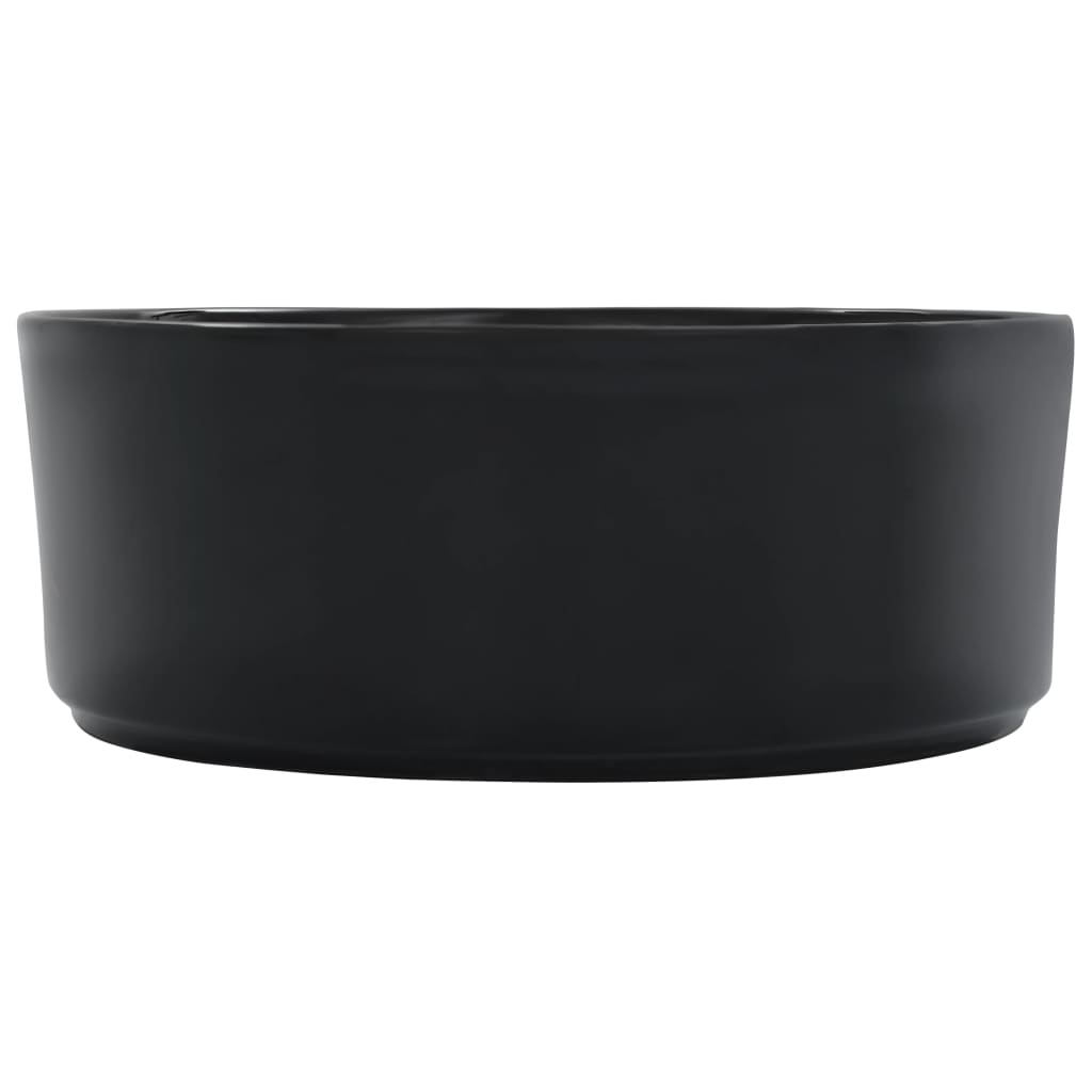 Νιπτήρας Μαύρος 36 x 14 εκ. Κεραμικός - PAKOBAZAAR