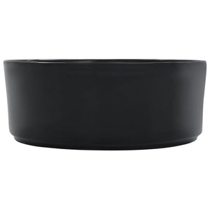 Νιπτήρας Μαύρος 36 x 14 εκ. Κεραμικός - PAKOBAZAAR