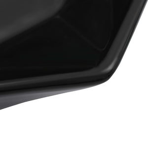 Νιπτήρας Μαύρος 41 x 36,5 x 12 εκ. Κεραμικός - PAKOBAZAAR