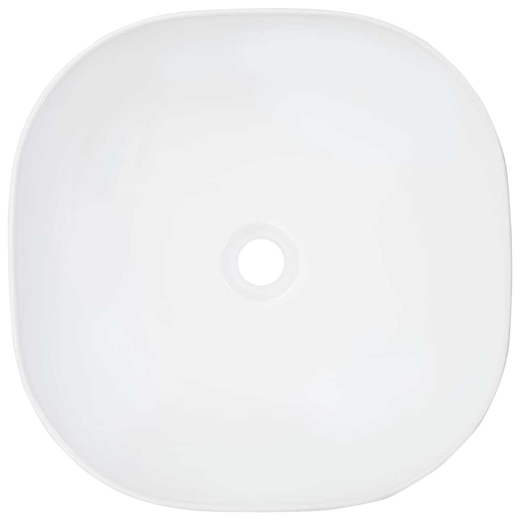 Νιπτήρας Λευκός 42,5 x 42,5 x 14,5 εκ. Κεραμικός - PAKOBAZAAR