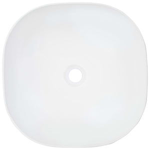 Νιπτήρας Λευκός 42,5 x 42,5 x 14,5 εκ. Κεραμικός - PAKOBAZAAR