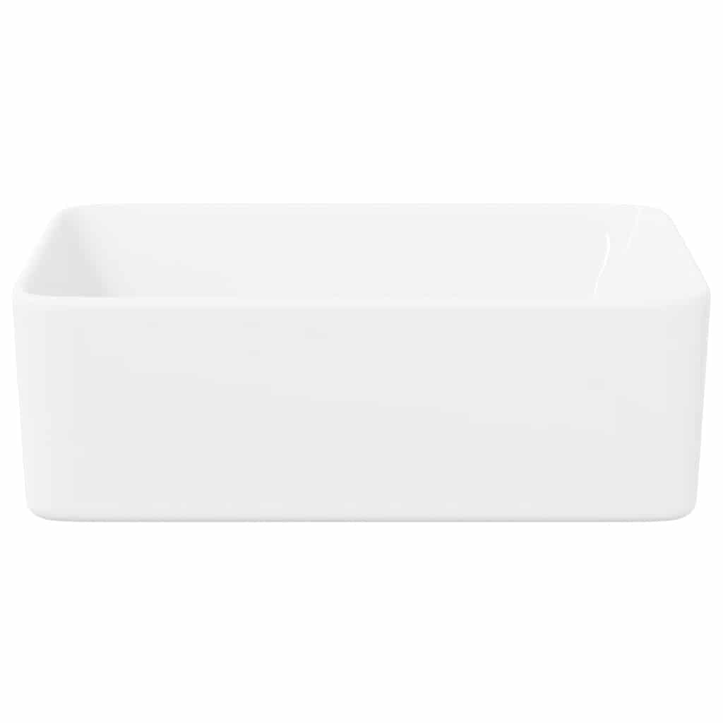 Νιπτήρας Λευκός 40 x 30 x 13 εκ. Κεραμικός - PAKOBAZAAR