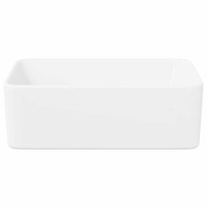 Νιπτήρας Λευκός 40 x 30 x 13 εκ. Κεραμικός - PAKOBAZAAR