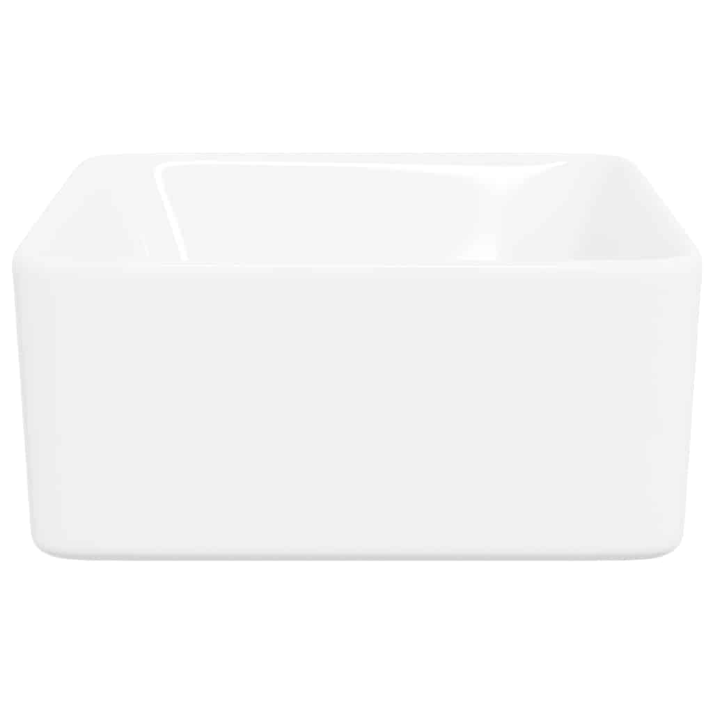 Νιπτήρας Λευκός 40 x 30 x 13 εκ. Κεραμικός - PAKOBAZAAR