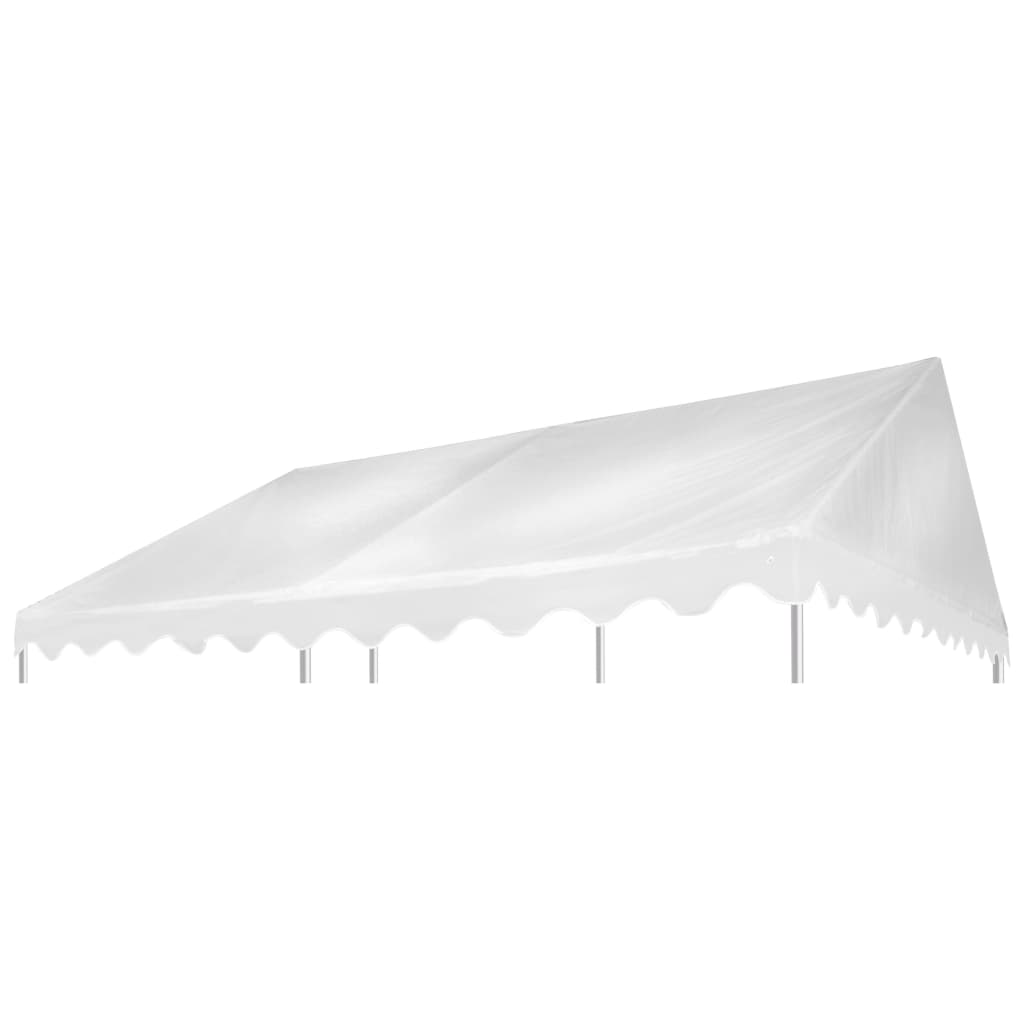 Κάλυμμα για Κιόσκι Λευκό 3 x 4 μ. από PVC 500 γρ./μ²