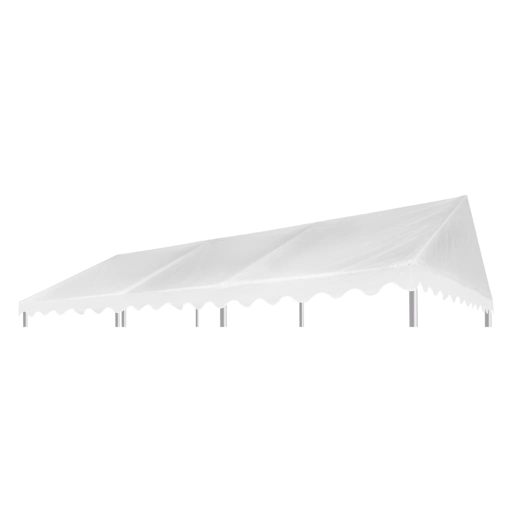 Κάλυμμα για Κιόσκι Λευκό 3 x 6 μ. από PVC 500 γρ./μ²