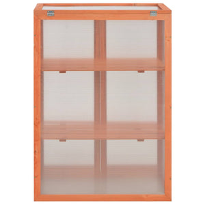 Θερμοκήπιο 75 x 47 x 109 εκ. Ξύλινο - PAKOBAZAAR