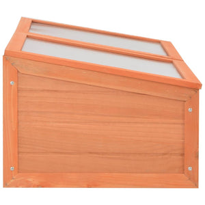 Θερμοκήπιο 100x50x34 εκ. Ξύλινο - PAKOBAZAAR